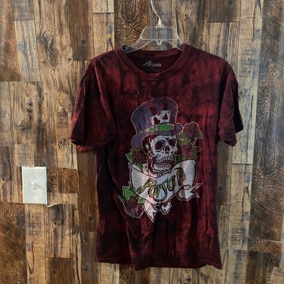 poison concert Other - VINTAGE STYLE POISON SKULL T SHIRT Medium